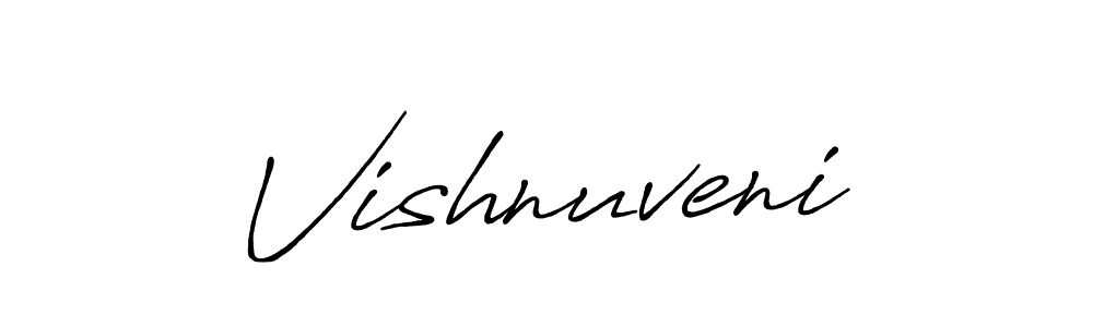 if you are searching for the best signature style for your name Vishnuveni. so please give up your signature search. here we have designed multiple signature styles  using Antro_Vectra_Bolder. Vishnuveni signature style 7 images and pictures png