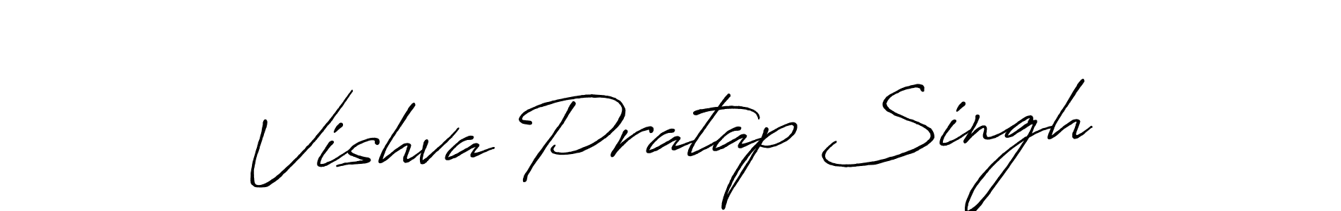 Also You can easily find your signature by using the search form. We will create Vishva Pratap Singh name handwritten signature images for you free of cost using Antro_Vectra_Bolder sign style. Vishva Pratap Singh signature style 7 images and pictures png