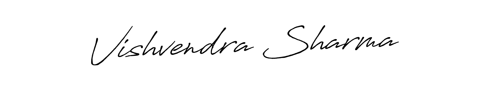 It looks lik you need a new signature style for name Vishvendra Sharma. Design unique handwritten (Antro_Vectra_Bolder) signature with our free signature maker in just a few clicks. Vishvendra Sharma signature style 7 images and pictures png