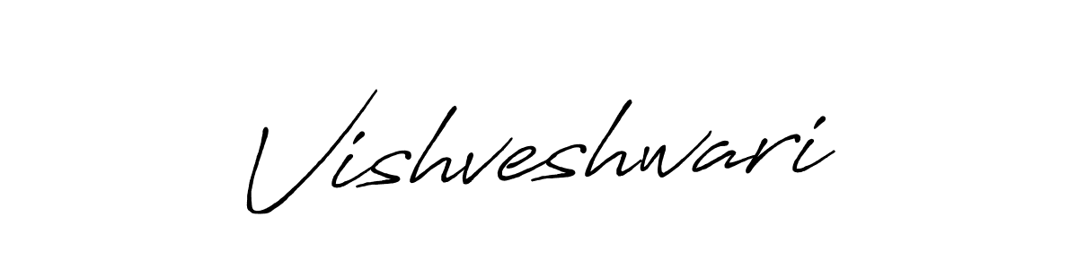 It looks lik you need a new signature style for name Vishveshwari. Design unique handwritten (Antro_Vectra_Bolder) signature with our free signature maker in just a few clicks. Vishveshwari signature style 7 images and pictures png