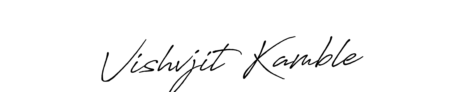 Make a beautiful signature design for name Vishvjit Kamble. Use this online signature maker to create a handwritten signature for free. Vishvjit Kamble signature style 7 images and pictures png