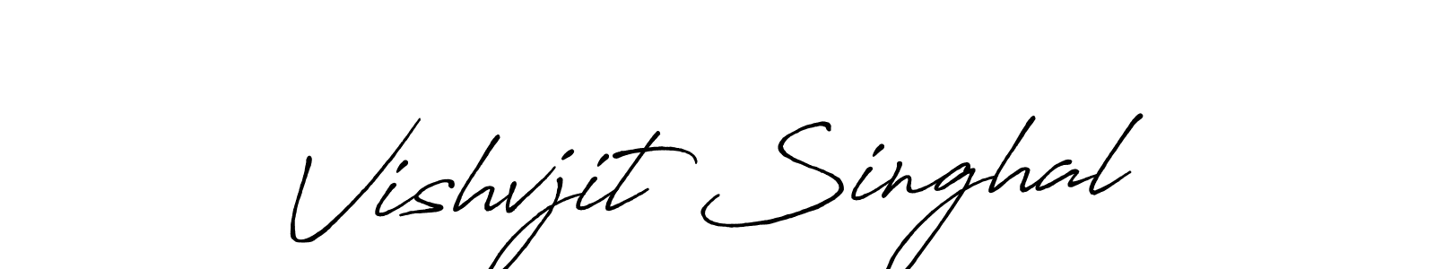 Similarly Antro_Vectra_Bolder is the best handwritten signature design. Signature creator online .You can use it as an online autograph creator for name Vishvjit Singhal. Vishvjit Singhal signature style 7 images and pictures png