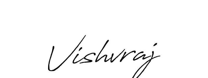 Also we have Vishvraj name is the best signature style. Create professional handwritten signature collection using Antro_Vectra_Bolder autograph style. Vishvraj signature style 7 images and pictures png