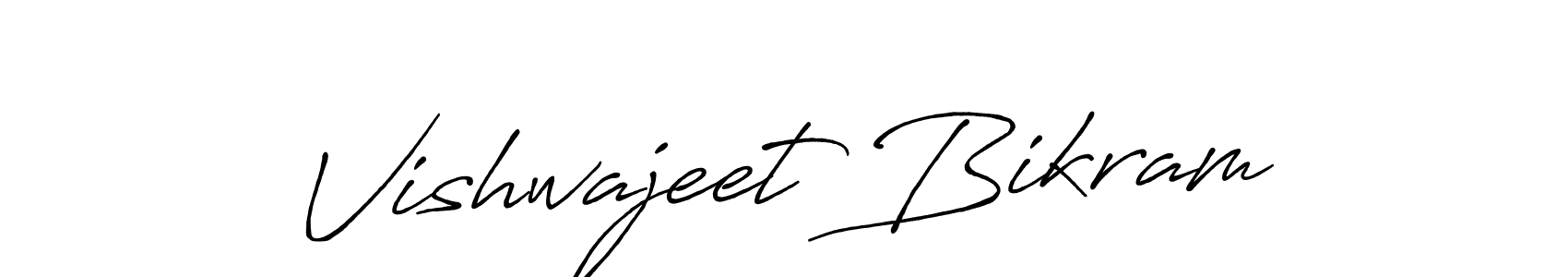 You should practise on your own different ways (Antro_Vectra_Bolder) to write your name (Vishwajeet Bikram) in signature. don't let someone else do it for you. Vishwajeet Bikram signature style 7 images and pictures png