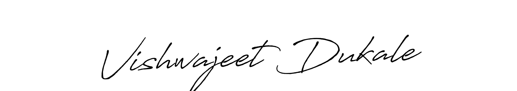 Design your own signature with our free online signature maker. With this signature software, you can create a handwritten (Antro_Vectra_Bolder) signature for name Vishwajeet Dukale. Vishwajeet Dukale signature style 7 images and pictures png