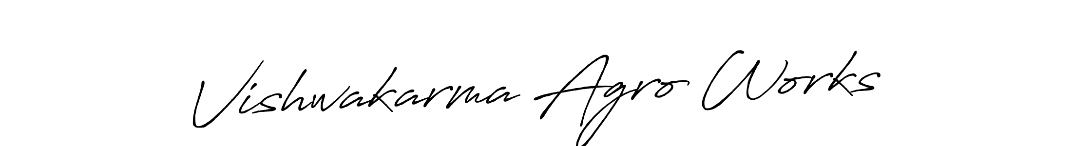 Similarly Antro_Vectra_Bolder is the best handwritten signature design. Signature creator online .You can use it as an online autograph creator for name Vishwakarma Agro Works. Vishwakarma Agro Works signature style 7 images and pictures png