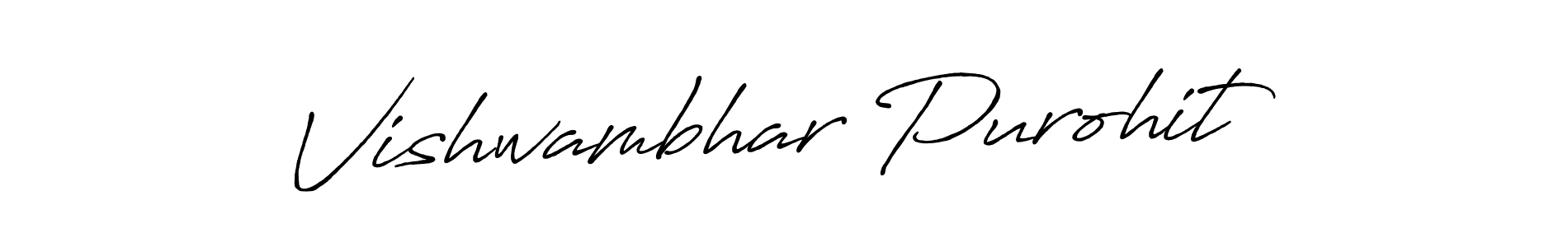 You should practise on your own different ways (Antro_Vectra_Bolder) to write your name (Vishwambhar Purohit) in signature. don't let someone else do it for you. Vishwambhar Purohit signature style 7 images and pictures png