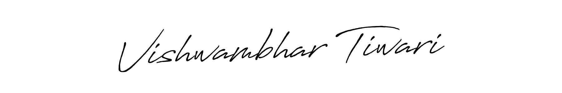 Similarly Antro_Vectra_Bolder is the best handwritten signature design. Signature creator online .You can use it as an online autograph creator for name Vishwambhar Tiwari. Vishwambhar Tiwari signature style 7 images and pictures png