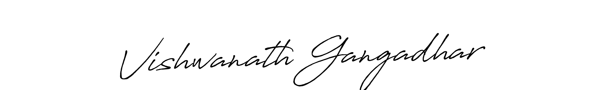 This is the best signature style for the Vishwanath Gangadhar name. Also you like these signature font (Antro_Vectra_Bolder). Mix name signature. Vishwanath Gangadhar signature style 7 images and pictures png