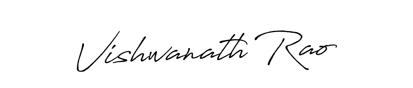 How to make Vishwanath Rao signature? Antro_Vectra_Bolder is a professional autograph style. Create handwritten signature for Vishwanath Rao name. Vishwanath Rao signature style 7 images and pictures png