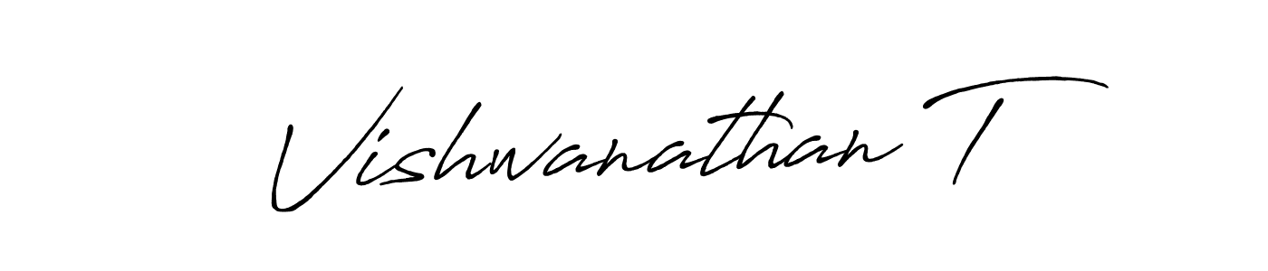You can use this online signature creator to create a handwritten signature for the name Vishwanathan T. This is the best online autograph maker. Vishwanathan T signature style 7 images and pictures png