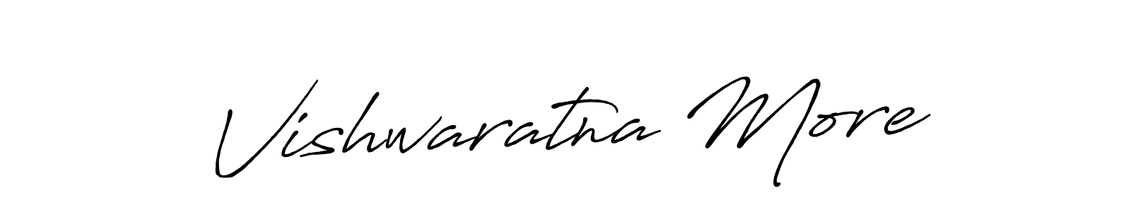 You can use this online signature creator to create a handwritten signature for the name Vishwaratna More. This is the best online autograph maker. Vishwaratna More signature style 7 images and pictures png
