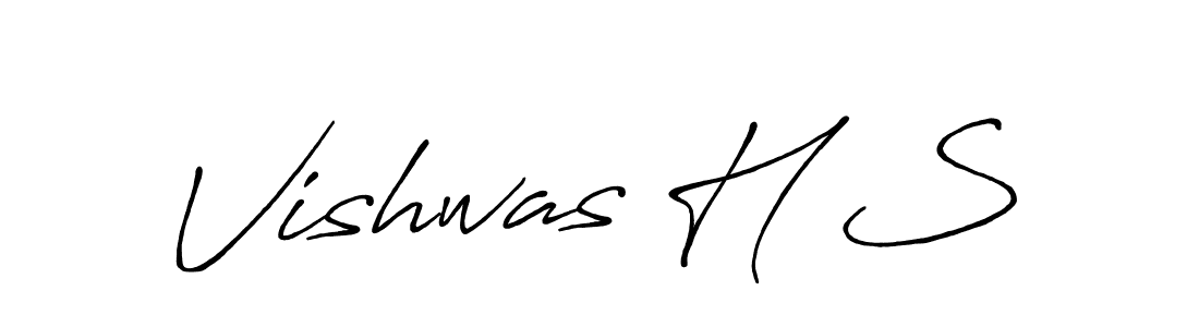 You should practise on your own different ways (Antro_Vectra_Bolder) to write your name (Vishwas H S) in signature. don't let someone else do it for you. Vishwas H S signature style 7 images and pictures png