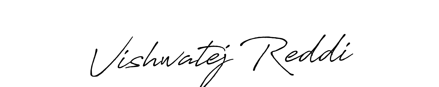 Make a beautiful signature design for name Vishwatej Reddi. Use this online signature maker to create a handwritten signature for free. Vishwatej Reddi signature style 7 images and pictures png