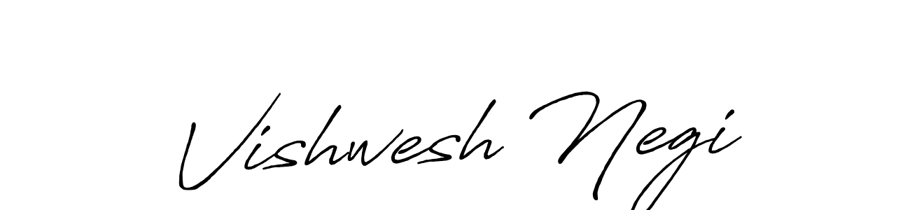 Make a beautiful signature design for name Vishwesh Negi. Use this online signature maker to create a handwritten signature for free. Vishwesh Negi signature style 7 images and pictures png