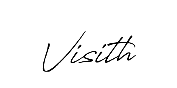 Make a beautiful signature design for name Visith. Use this online signature maker to create a handwritten signature for free. Visith signature style 7 images and pictures png