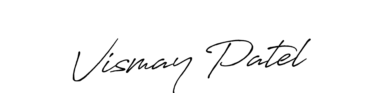 You can use this online signature creator to create a handwritten signature for the name Vismay Patel. This is the best online autograph maker. Vismay Patel signature style 7 images and pictures png