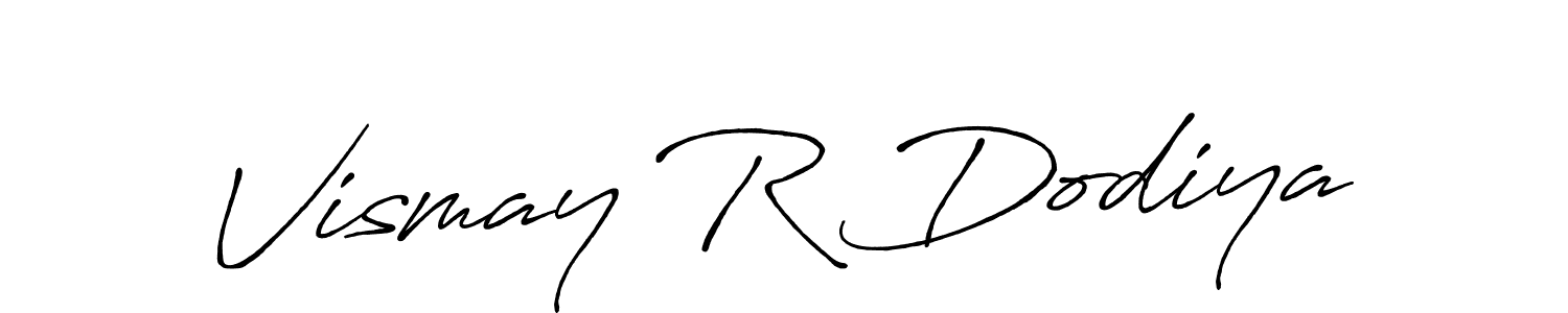 Here are the top 10 professional signature styles for the name Vismay R Dodiya. These are the best autograph styles you can use for your name. Vismay R Dodiya signature style 7 images and pictures png