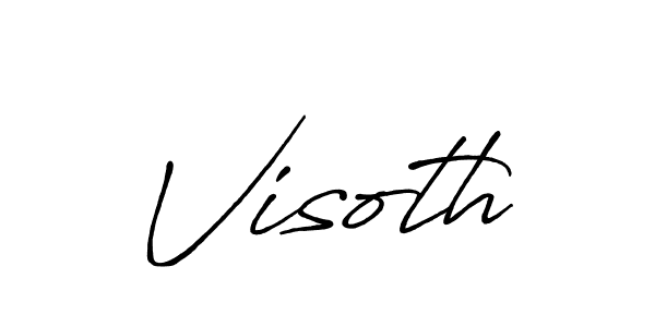 It looks lik you need a new signature style for name Visoth. Design unique handwritten (Antro_Vectra_Bolder) signature with our free signature maker in just a few clicks. Visoth signature style 7 images and pictures png