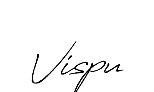 Similarly Antro_Vectra_Bolder is the best handwritten signature design. Signature creator online .You can use it as an online autograph creator for name Vispu. Vispu signature style 7 images and pictures png