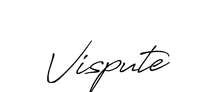 if you are searching for the best signature style for your name Vispute. so please give up your signature search. here we have designed multiple signature styles  using Antro_Vectra_Bolder. Vispute signature style 7 images and pictures png
