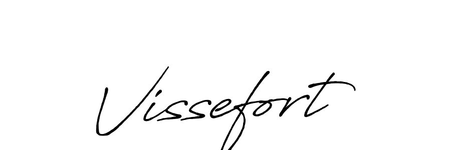 Design your own signature with our free online signature maker. With this signature software, you can create a handwritten (Antro_Vectra_Bolder) signature for name Vissefort. Vissefort signature style 7 images and pictures png