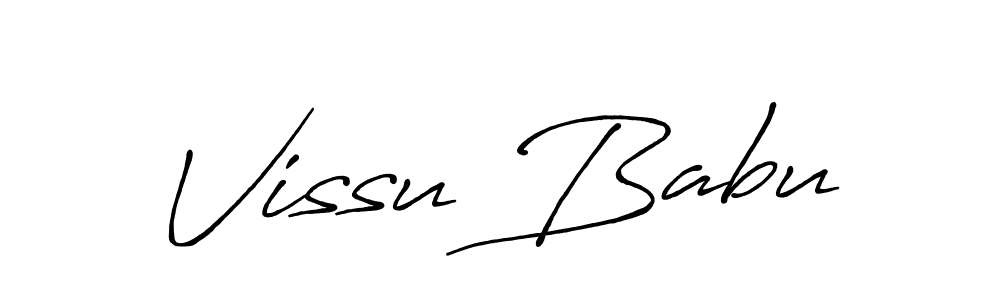 How to Draw Vissu Babu signature style? Antro_Vectra_Bolder is a latest design signature styles for name Vissu Babu. Vissu Babu signature style 7 images and pictures png