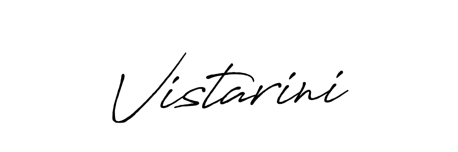 Also You can easily find your signature by using the search form. We will create Vistarini name handwritten signature images for you free of cost using Antro_Vectra_Bolder sign style. Vistarini signature style 7 images and pictures png