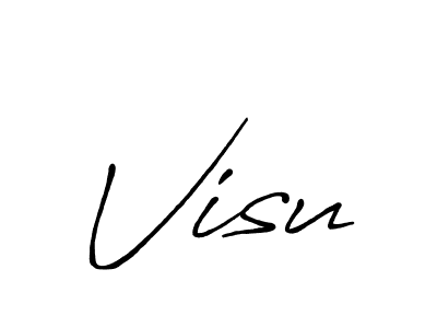 Make a beautiful signature design for name Visu. Use this online signature maker to create a handwritten signature for free. Visu signature style 7 images and pictures png