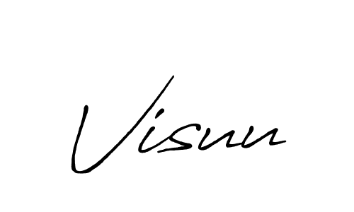 Best and Professional Signature Style for Visuu. Antro_Vectra_Bolder Best Signature Style Collection. Visuu signature style 7 images and pictures png