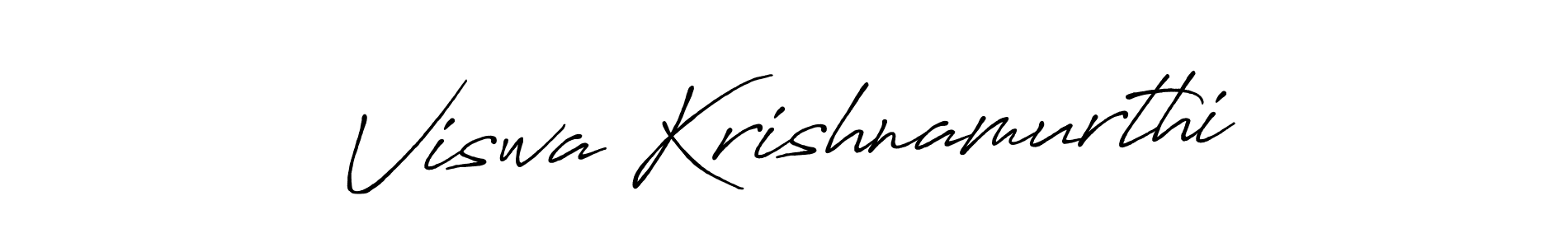 Make a beautiful signature design for name Viswa Krishnamurthi. Use this online signature maker to create a handwritten signature for free. Viswa Krishnamurthi signature style 7 images and pictures png
