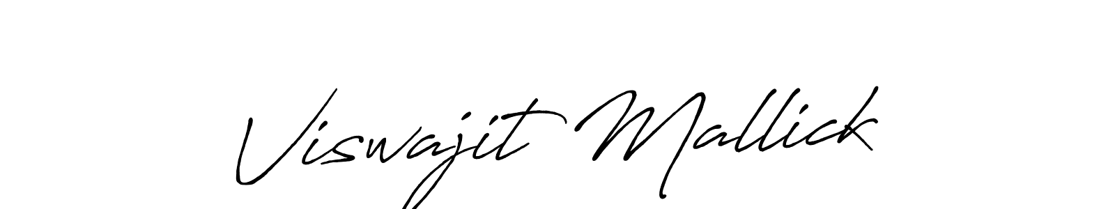 How to make Viswajit Mallick signature? Antro_Vectra_Bolder is a professional autograph style. Create handwritten signature for Viswajit Mallick name. Viswajit Mallick signature style 7 images and pictures png