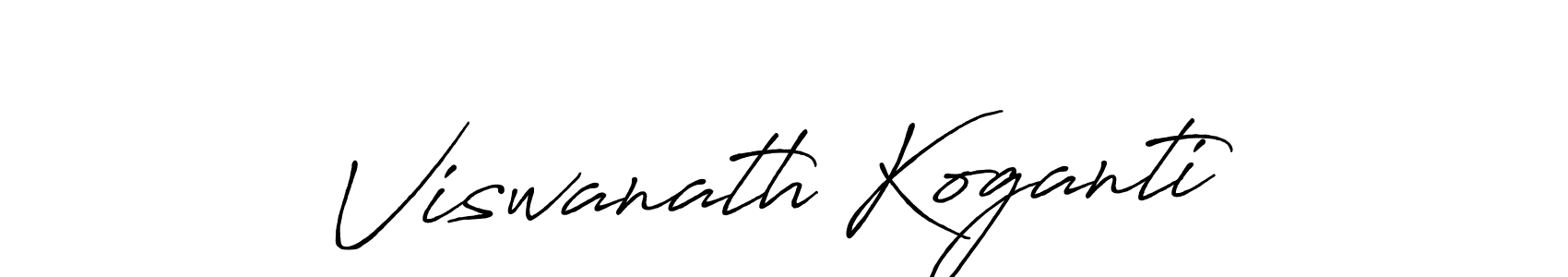 How to Draw Viswanath Koganti signature style? Antro_Vectra_Bolder is a latest design signature styles for name Viswanath Koganti. Viswanath Koganti signature style 7 images and pictures png