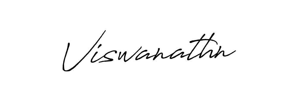 How to make Viswanathn signature? Antro_Vectra_Bolder is a professional autograph style. Create handwritten signature for Viswanathn name. Viswanathn signature style 7 images and pictures png