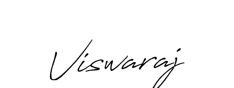 Viswaraj stylish signature style. Best Handwritten Sign (Antro_Vectra_Bolder) for my name. Handwritten Signature Collection Ideas for my name Viswaraj. Viswaraj signature style 7 images and pictures png