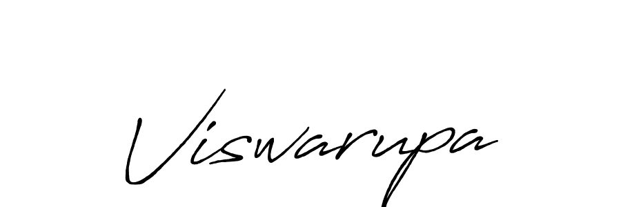 Also we have Viswarupa name is the best signature style. Create professional handwritten signature collection using Antro_Vectra_Bolder autograph style. Viswarupa signature style 7 images and pictures png