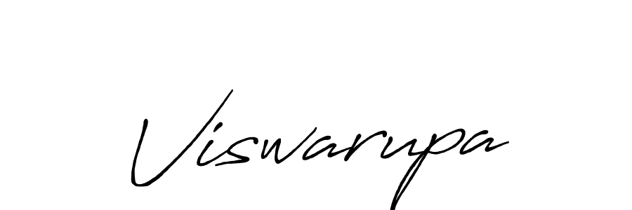 Also we have Viswarupa name is the best signature style. Create professional handwritten signature collection using Antro_Vectra_Bolder autograph style. Viswarupa signature style 7 images and pictures png