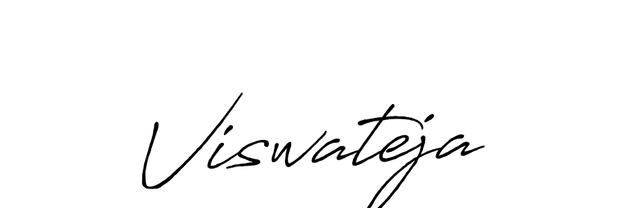 Also we have Viswateja name is the best signature style. Create professional handwritten signature collection using Antro_Vectra_Bolder autograph style. Viswateja signature style 7 images and pictures png