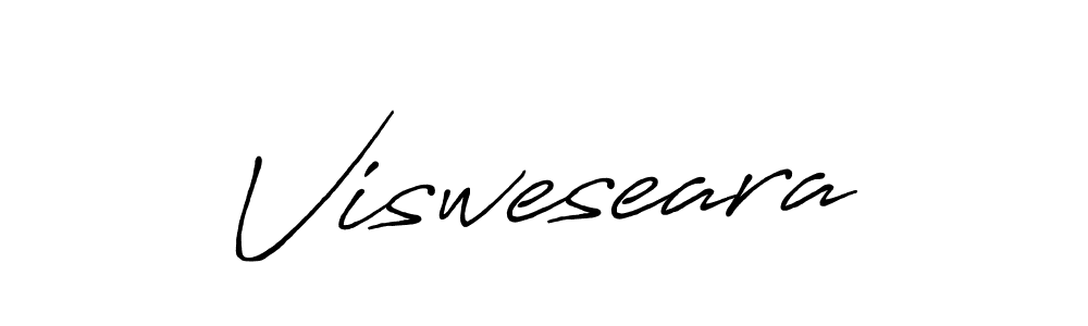 Create a beautiful signature design for name Visweseara. With this signature (Antro_Vectra_Bolder) fonts, you can make a handwritten signature for free. Visweseara signature style 7 images and pictures png