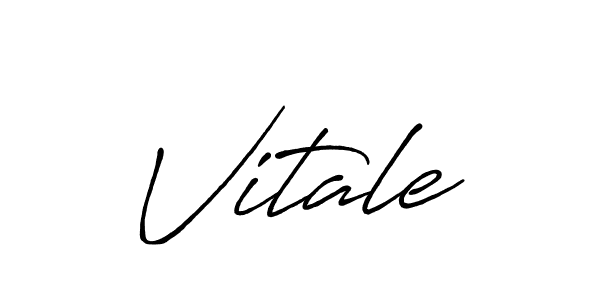 Antro_Vectra_Bolder is a professional signature style that is perfect for those who want to add a touch of class to their signature. It is also a great choice for those who want to make their signature more unique. Get Vitale name to fancy signature for free. Vitale signature style 7 images and pictures png