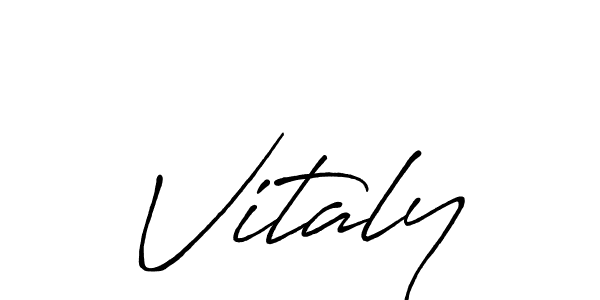 Once you've used our free online signature maker to create your best signature Antro_Vectra_Bolder style, it's time to enjoy all of the benefits that Vitaly name signing documents. Vitaly signature style 7 images and pictures png