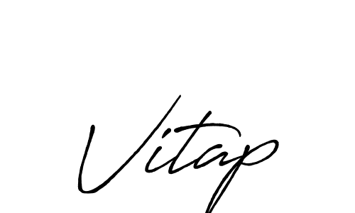 Antro_Vectra_Bolder is a professional signature style that is perfect for those who want to add a touch of class to their signature. It is also a great choice for those who want to make their signature more unique. Get Vitap name to fancy signature for free. Vitap signature style 7 images and pictures png