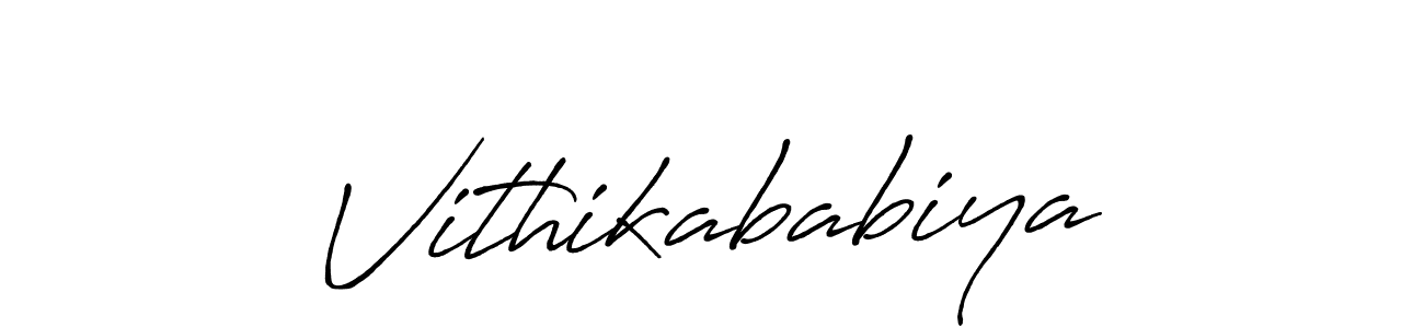 It looks lik you need a new signature style for name Vithikababiya. Design unique handwritten (Antro_Vectra_Bolder) signature with our free signature maker in just a few clicks. Vithikababiya signature style 7 images and pictures png