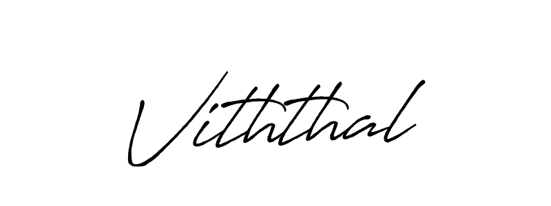 Design your own signature with our free online signature maker. With this signature software, you can create a handwritten (Antro_Vectra_Bolder) signature for name Viththal. Viththal signature style 7 images and pictures png