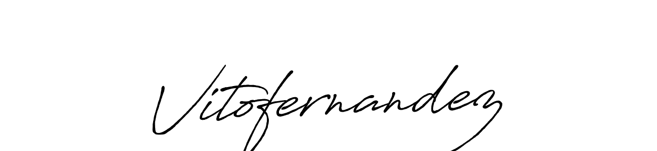 Similarly Antro_Vectra_Bolder is the best handwritten signature design. Signature creator online .You can use it as an online autograph creator for name Vitofernandez. Vitofernandez signature style 7 images and pictures png