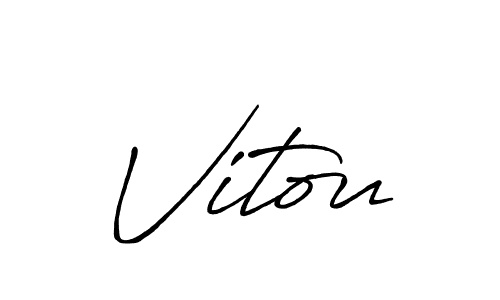 Make a short Vitou signature style. Manage your documents anywhere anytime using Antro_Vectra_Bolder. Create and add eSignatures, submit forms, share and send files easily. Vitou signature style 7 images and pictures png