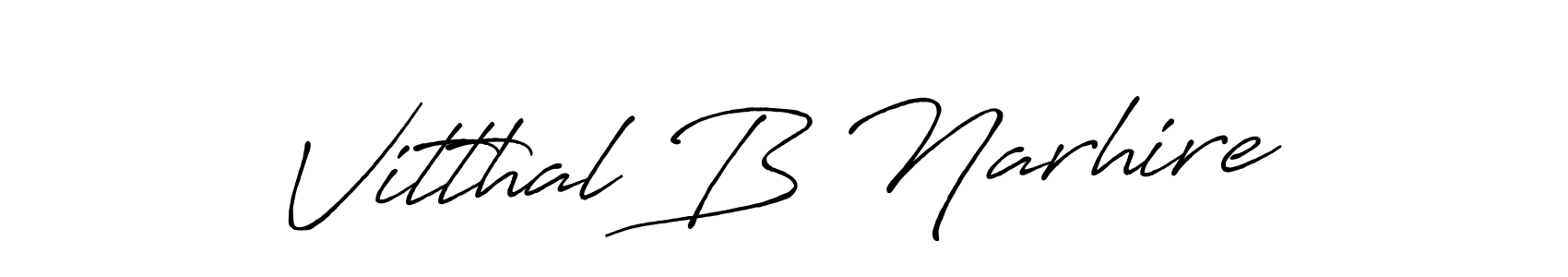 How to Draw Vitthal B Narhire signature style? Antro_Vectra_Bolder is a latest design signature styles for name Vitthal B Narhire. Vitthal B Narhire signature style 7 images and pictures png