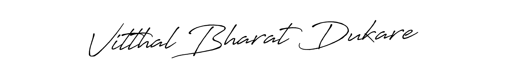 Make a short Vitthal Bharat Dukare signature style. Manage your documents anywhere anytime using Antro_Vectra_Bolder. Create and add eSignatures, submit forms, share and send files easily. Vitthal Bharat Dukare signature style 7 images and pictures png