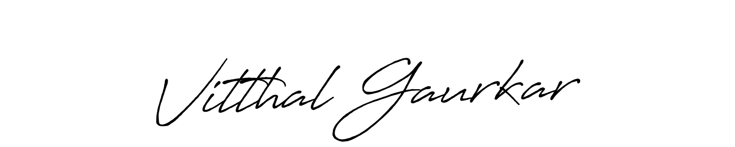 Also You can easily find your signature by using the search form. We will create Vitthal Gaurkar name handwritten signature images for you free of cost using Antro_Vectra_Bolder sign style. Vitthal Gaurkar signature style 7 images and pictures png