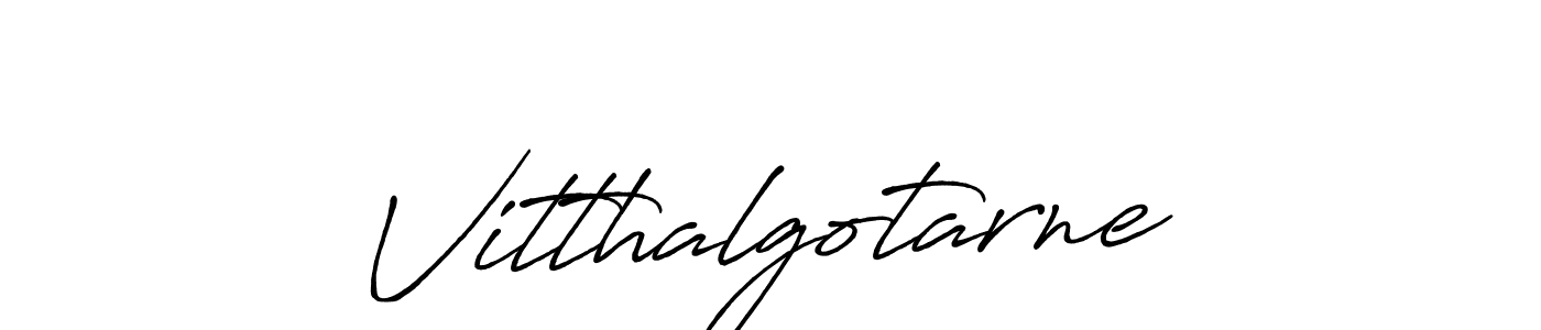 How to make Vitthalgotarne signature? Antro_Vectra_Bolder is a professional autograph style. Create handwritten signature for Vitthalgotarne name. Vitthalgotarne signature style 7 images and pictures png